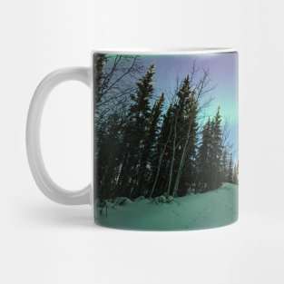 Road into the Aurora Mug